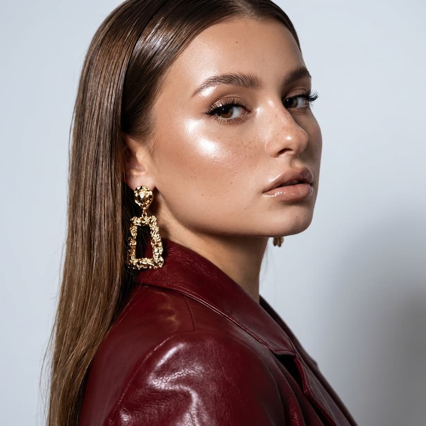 Глянцевый портрет